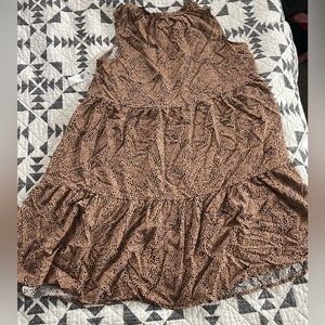 Old Navy Women’s Cheetah Print Sleeveless Dress - 1X NWT
